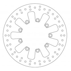 ПРЕДЕН СПИРАЧЕН ДИСК FERODO FMD0105R