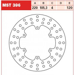 ПРЕДЕН СПИРАЧЕН ДИСК TRW-LUCAS MST396