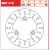 ЗАДЕН СПИРАЧЕН ДИСК TRW-LUCAS MST412