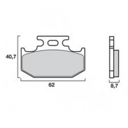 Мотокрос накладки BREMBO 07KA12TT Мотокрос накладки BREMBO 07KA12TT