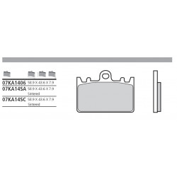 Накладки BREMBO 07KA14SA Накладки BREMBO 07KA14SA
