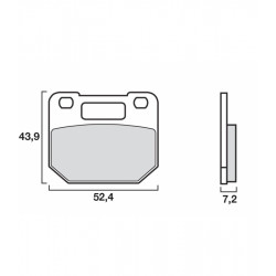 Оригинални накладки BREMBO 07SU1005