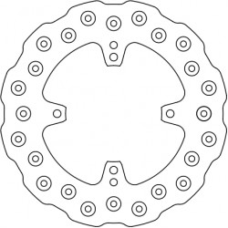 ЗАДЕН СПИРАЧЕН ДИСК FERODO FMD0214MXR