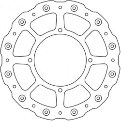 ПРЕДЕН СПИРАЧЕН ДИСК FERODO FMD0399MXR