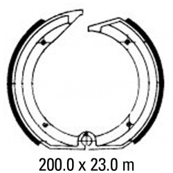 Задни мото накладки FERODO FSB805 Задни мото накладки FERODO FSB805