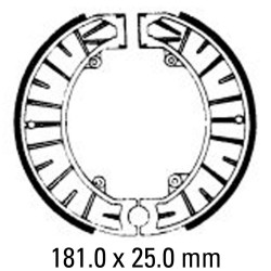 Предни/Задни мото накладки FERODO FSB815