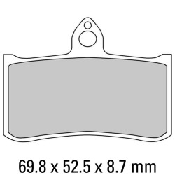 Накладки FERODO FDB858ST Накладки FERODO FDB858ST
