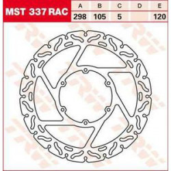 ПРЕДЕН СПИРАЧЕН ДИСК TRW-LUCAS MST337RAC