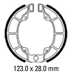 Задни мото накладки FERODO FSB966