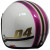 Скутер каска VIPER RSV04 MODERNA PINK thumb
