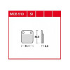Мото накладки TRW MCB510