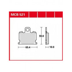 Мото накладки TRW MCB521 Мото накладки TRW MCB521