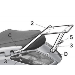 Монтажен комплект за куфари SHAD TOP MASTER YAMAHA X-MAX 125-250 '05