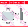 Мото накладки TRW MCB700SRM