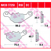 Мото накладки TRW MCB772SI