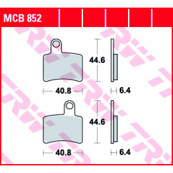 Мото накладки TRW MCB852