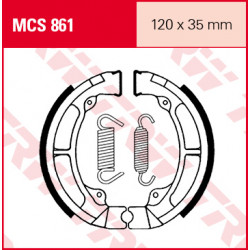 Мото накладки TRW MCS861 Мото накладки TRW MCS861