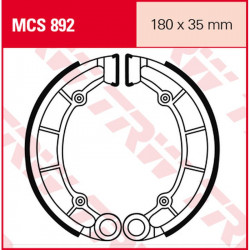Мото накладки TRW MCS892