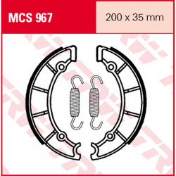 Мото накладки TRW MCS967 Мото накладки TRW MCS967