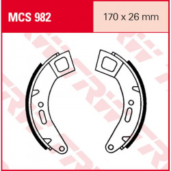 Мото накладки TRW MCS982