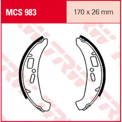 Мото накладки TRW MCS983