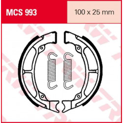 Мото накладки TRW MCS993