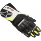 Кожени ръкавици ALPINESTARS SP-8 V2 BLACK/WHITE/YELLOW thumb