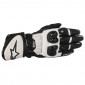 Кожени ръкавици ALPINESTARS GP PLUS R BLACK/WHITE