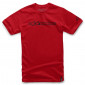 Тениска ALPINESTARS WORDMARK RED thumb