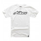 Тениска ALPINESTARS BLAZE CLASSIC WHITE/BLACK thumb