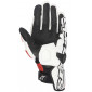Кожени ръкавици ALPINESTARS SP-X AIR CARBON BLACK/WHITE/RED thumb