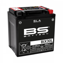 Мото акумулатор BS 12V - BIX30L SLA