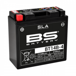 Мото акумулатор BS 12V - BT14B SLA