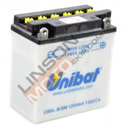 Акумулатор Unibat 9 Ah, 12 V - CB9L-B