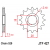 Предно зъбчато колело (пиньон) JTF427,11