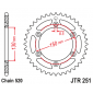 Задно зъбчато колело  JTR251,48SC thumb