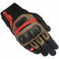 Ръкавици ALPINESTARS HIGHLANDS BLACK/TOBACCO BROWN/RED  thumb