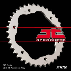 Задно зъбчато колело JT Rear Sprocket 525 38T Silver Задно зъбчато колело JT Rear Sprocket 525 38T Silver