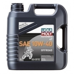 Мотокрос масло LIQUI MOLY 10W-40 4T OFFROAD  - 4 литра