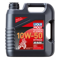 Мотокрос масло LIQUI MOLY 10W-50 4T OFFROAD RACE - 4 Литра