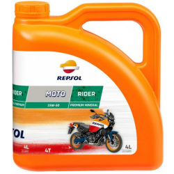 Repsol Moto Rider 4T 15W50 - 4 ЛИТРА