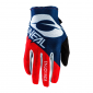 Мотокрос ръкавици O'NEAL MATRIX STACKED BLUE/RED 2020 thumb
