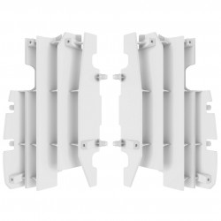 Преден предпазител за радиатор POLISPORT HONDA CR125 CR250 - 2005-07 - WHITE