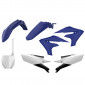 Пластмасов MX Replica кит POLISPORT за YAMAHA YZ450F- 2001-02 Clear 99 Blue/White thumb