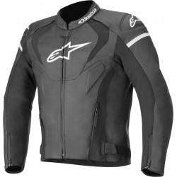 Кожено яке ALPINESTARS JAWS V3 BLACK/WHITE Кожено яке ALPINESTARS JAWS V3 BLACK/WHITE