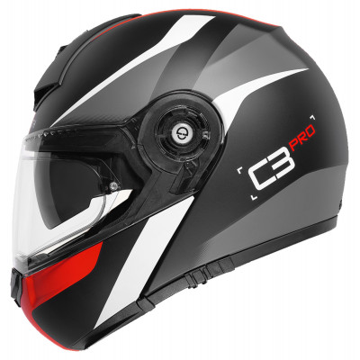 Мото каска SCHUBERTH C3 PRO SESTANTE RED MATT Linson Moto