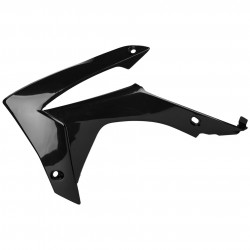 Пластмасови капаци за радиатор Polisport HONDA CRF250R - 2010-13 /CRF450R - 2009-12 BLACK