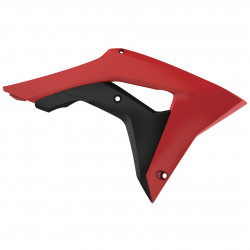 Пластмасови капаци за радиатор Polisport HONDA CRF250R - 2018-21 / CRF450R - 2017-20 RED/BLACK OEM Color