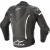 Кожено мото яке ALPINESTARS GP PRO V2 TECH-AIR BLACK/WHITE thumb