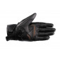 Кожени ръкавици SECA CUSTOM R PERFORTED BLACK thumb